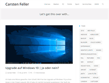 Tablet Screenshot of carsten-feller.de